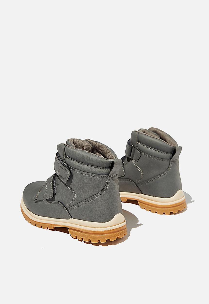 Cotton On - Double strap boot - grey