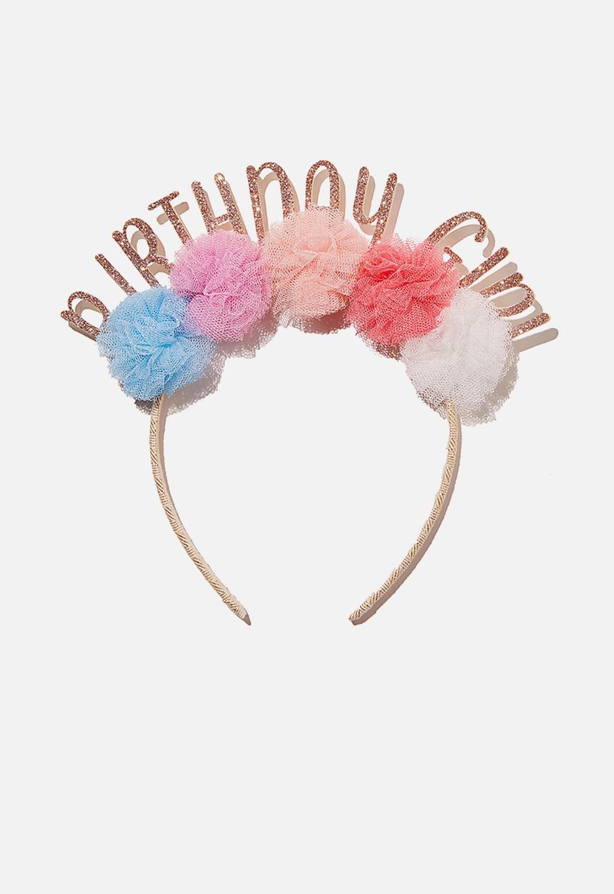 Cotton On - Headband - birthday - multi