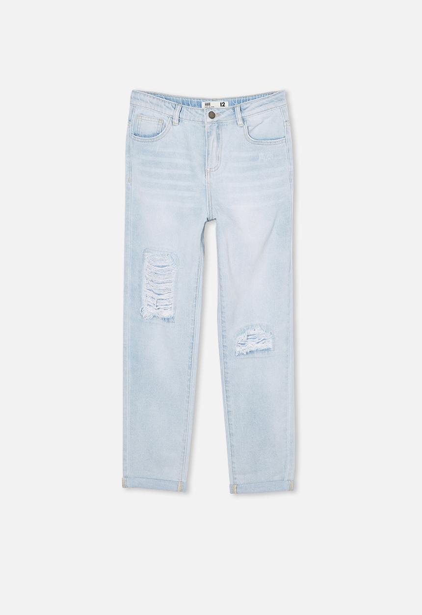 Free by Cotton On - Indiana slouch jean - bleach wash