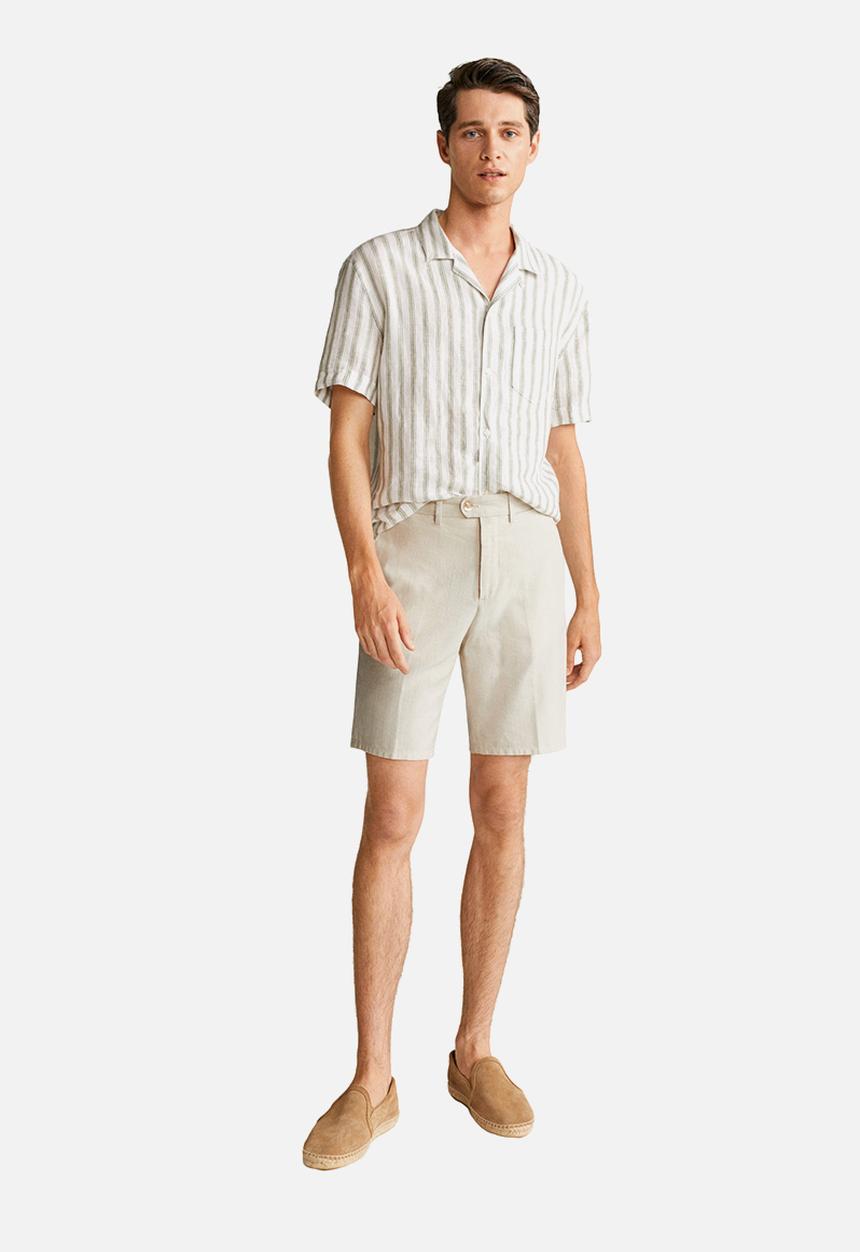 MANGO - Lecco bermuda shorts - beige