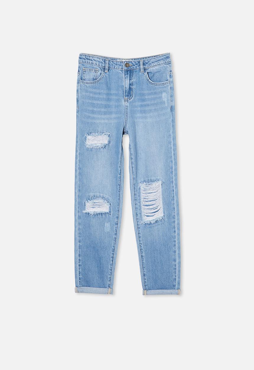 Free by Cotton On - Indiana slouch jean - blue