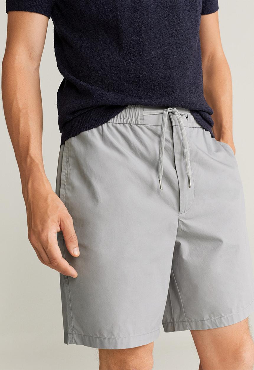 MANGO - Rafa7 bermuda shorts - grey