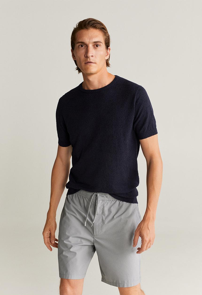 MANGO - Rafa7 bermuda shorts - grey