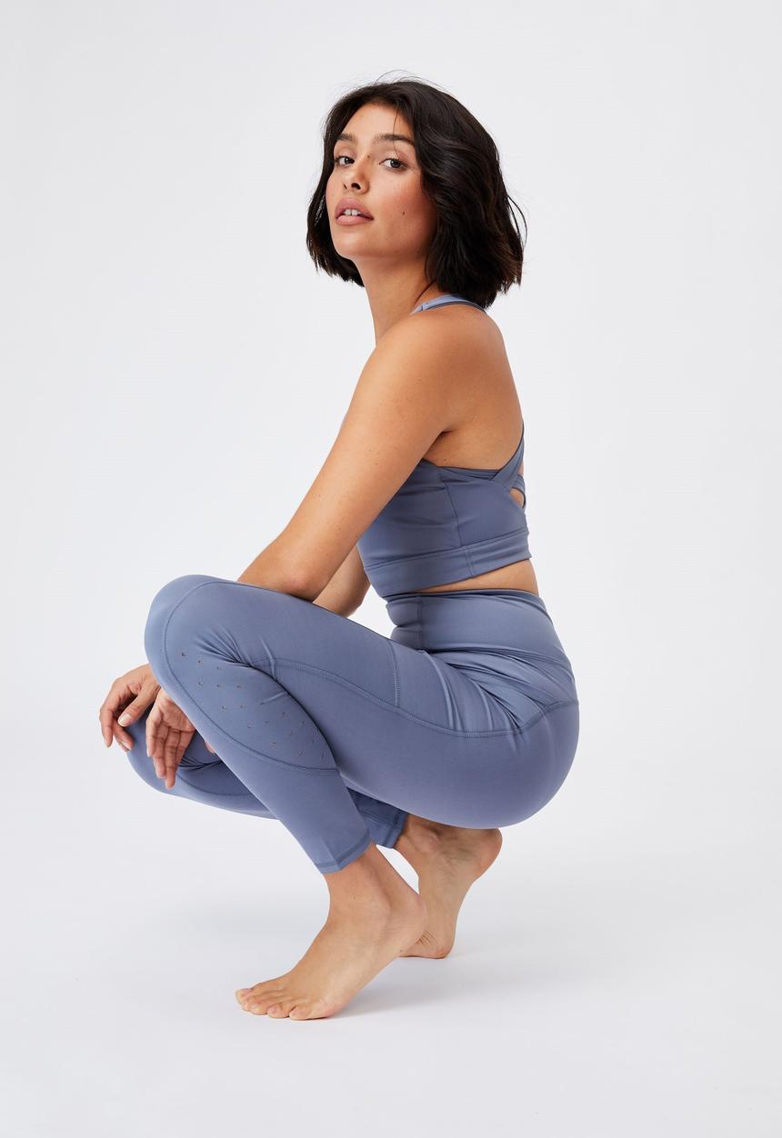 Cotton On - Lifestyle pocket 7/8 tight - blue jay laser
