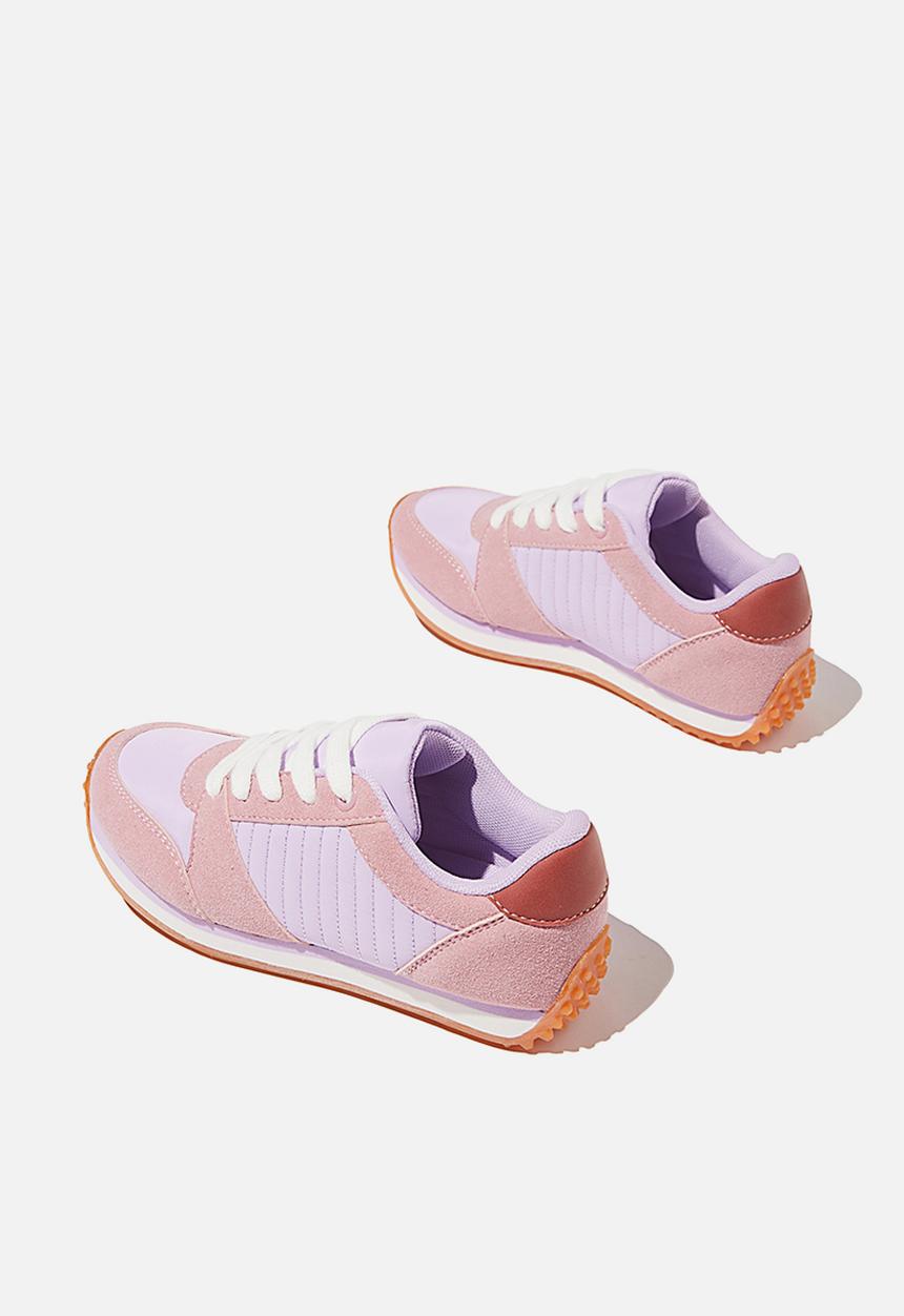 Cotton On - Retro trainer splice - pink