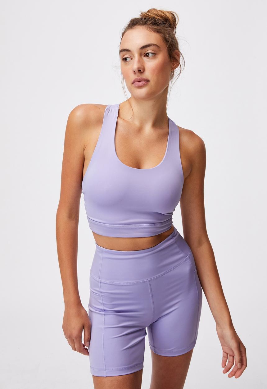 Cotton On - Lifestyle loop cross back vestlette - purple 