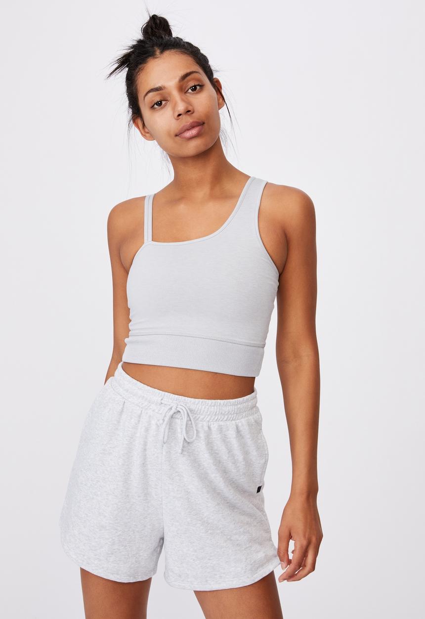 Cotton On - Lifestyle on ya bike fleece short - grey 