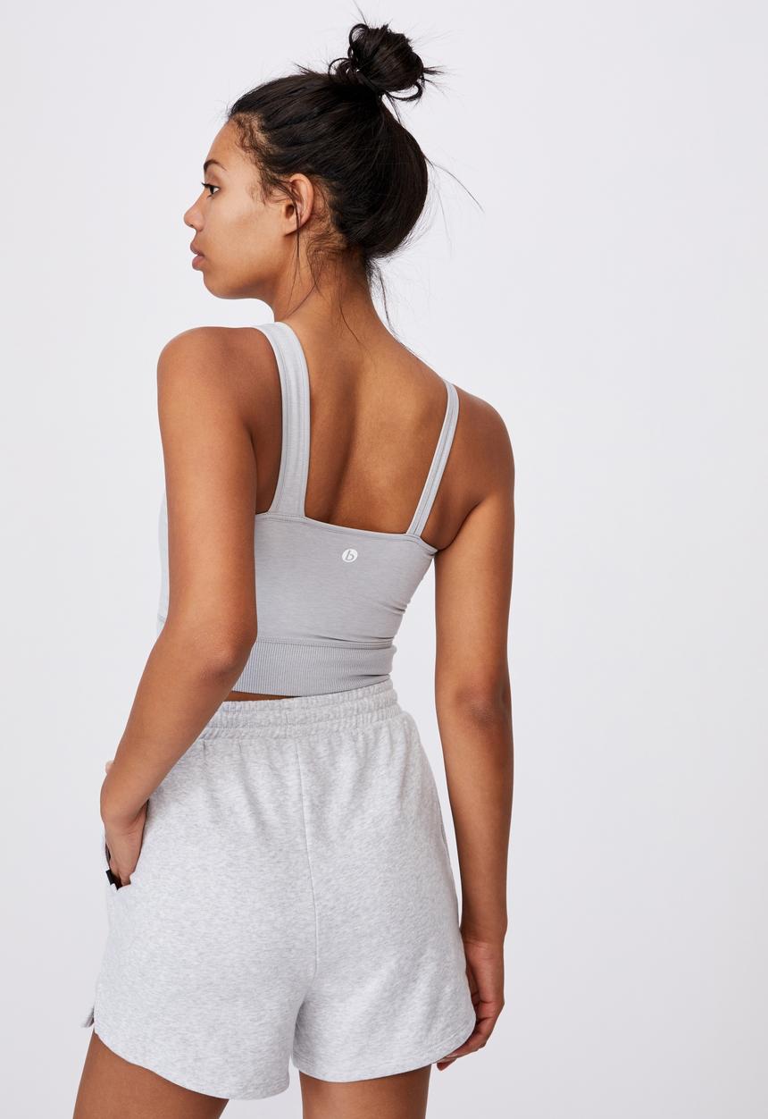 Cotton On - Lifestyle on ya bike fleece short - grey 