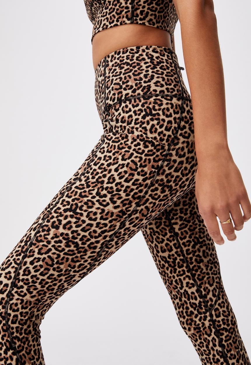 Cotton On - Ultimate booty 7/8 tight - brown 