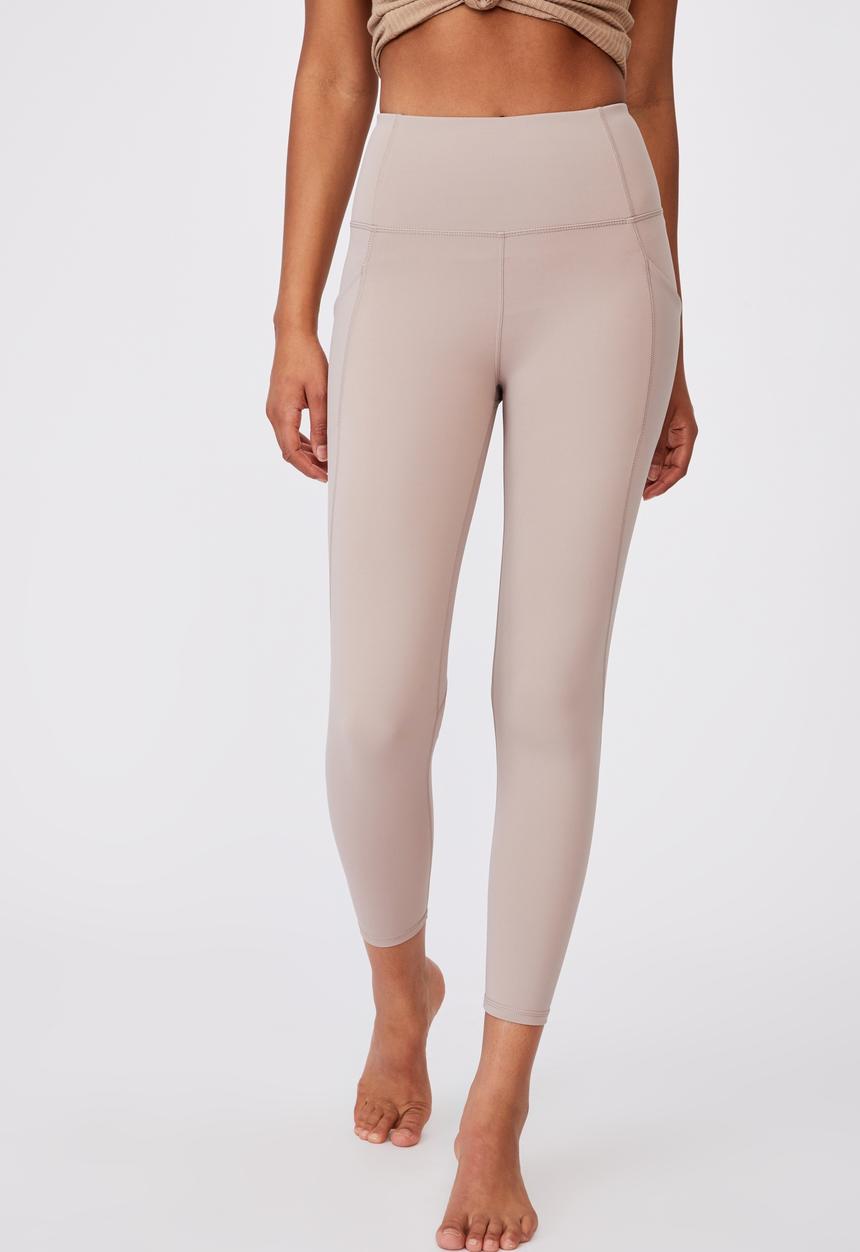 Cotton On - Ultimate booty 7/8 tight - taupe