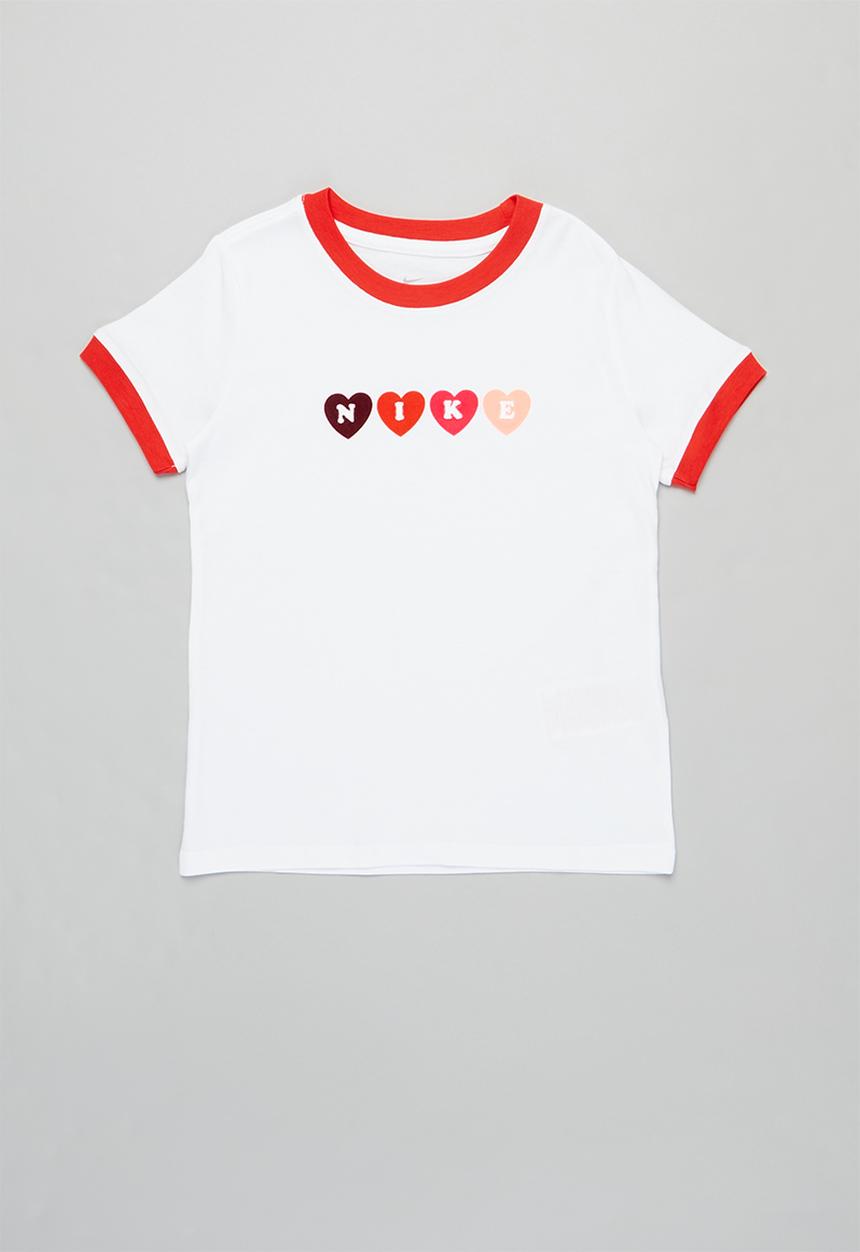 Nike - G nsw tee ringer love - white