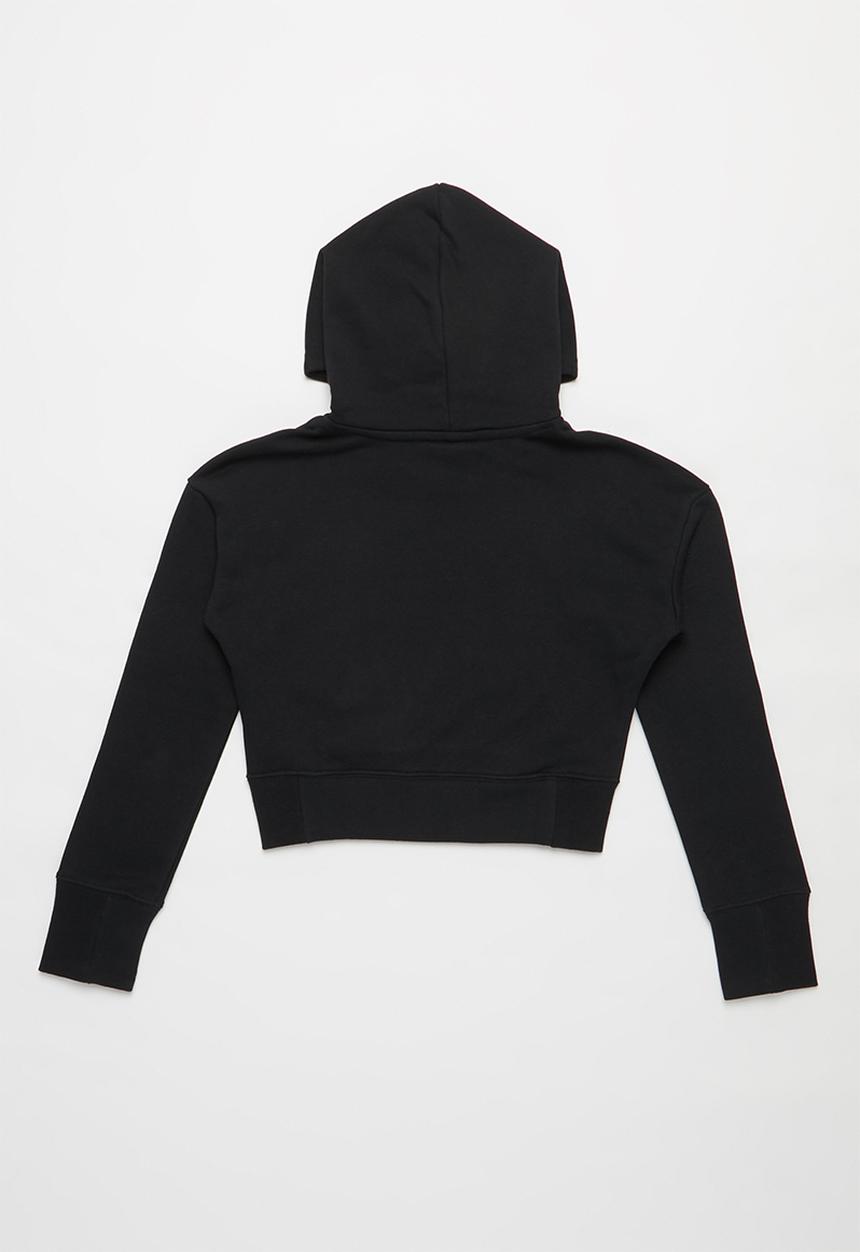 Nike - G nsw crop hoodie fill - black