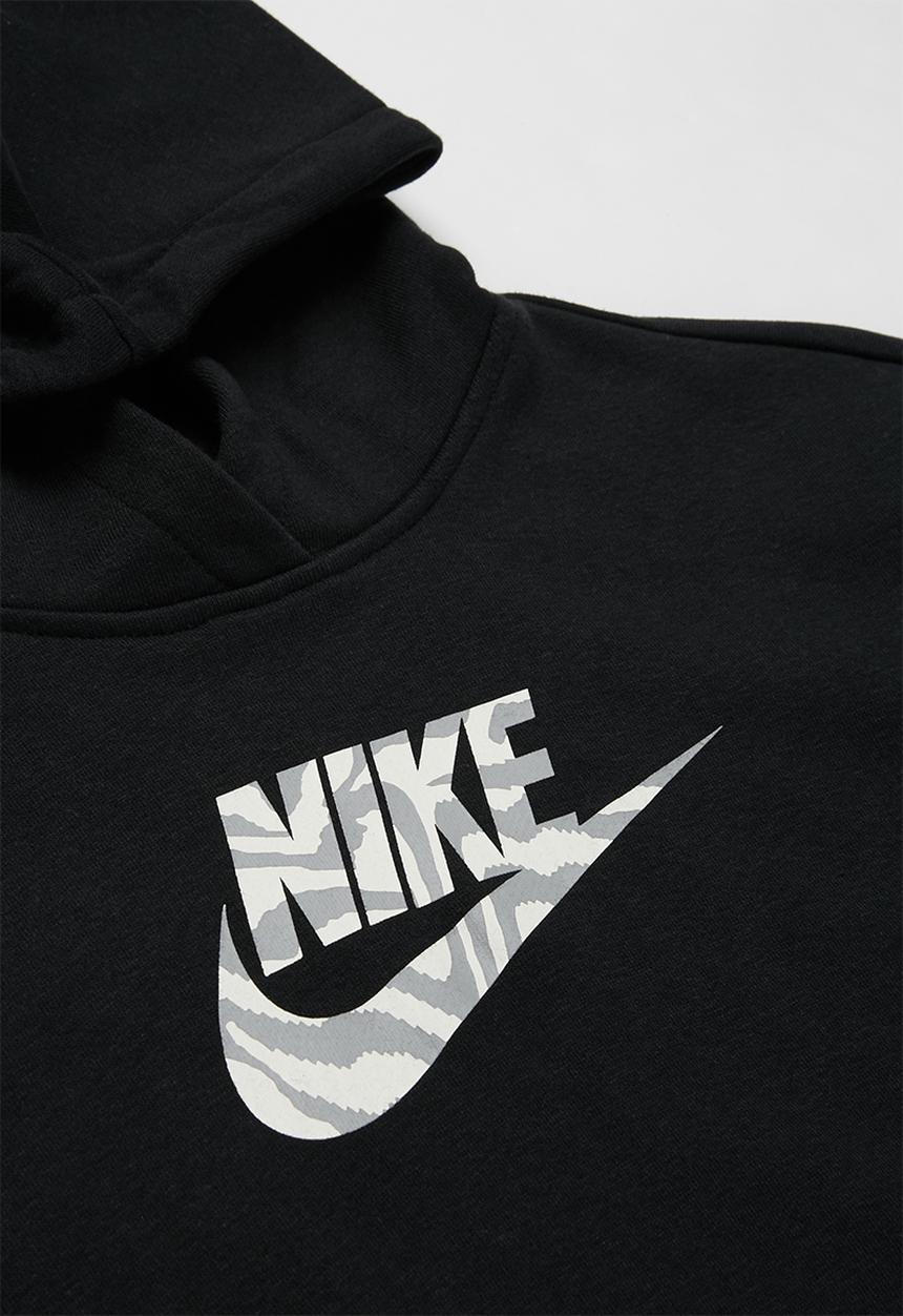 Nike - G nsw crop hoodie fill - black