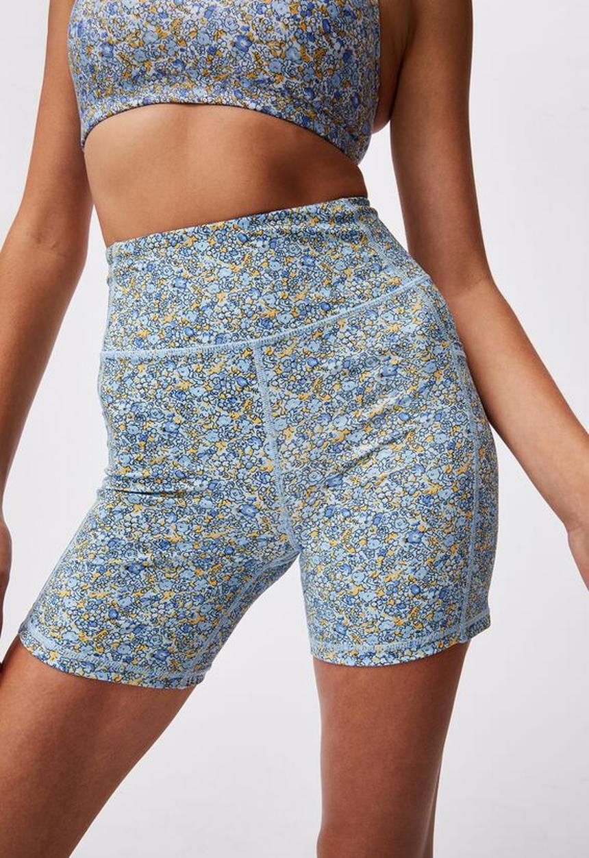 Cotton On - Lifestyle pocket bike short - wild ditsy navy