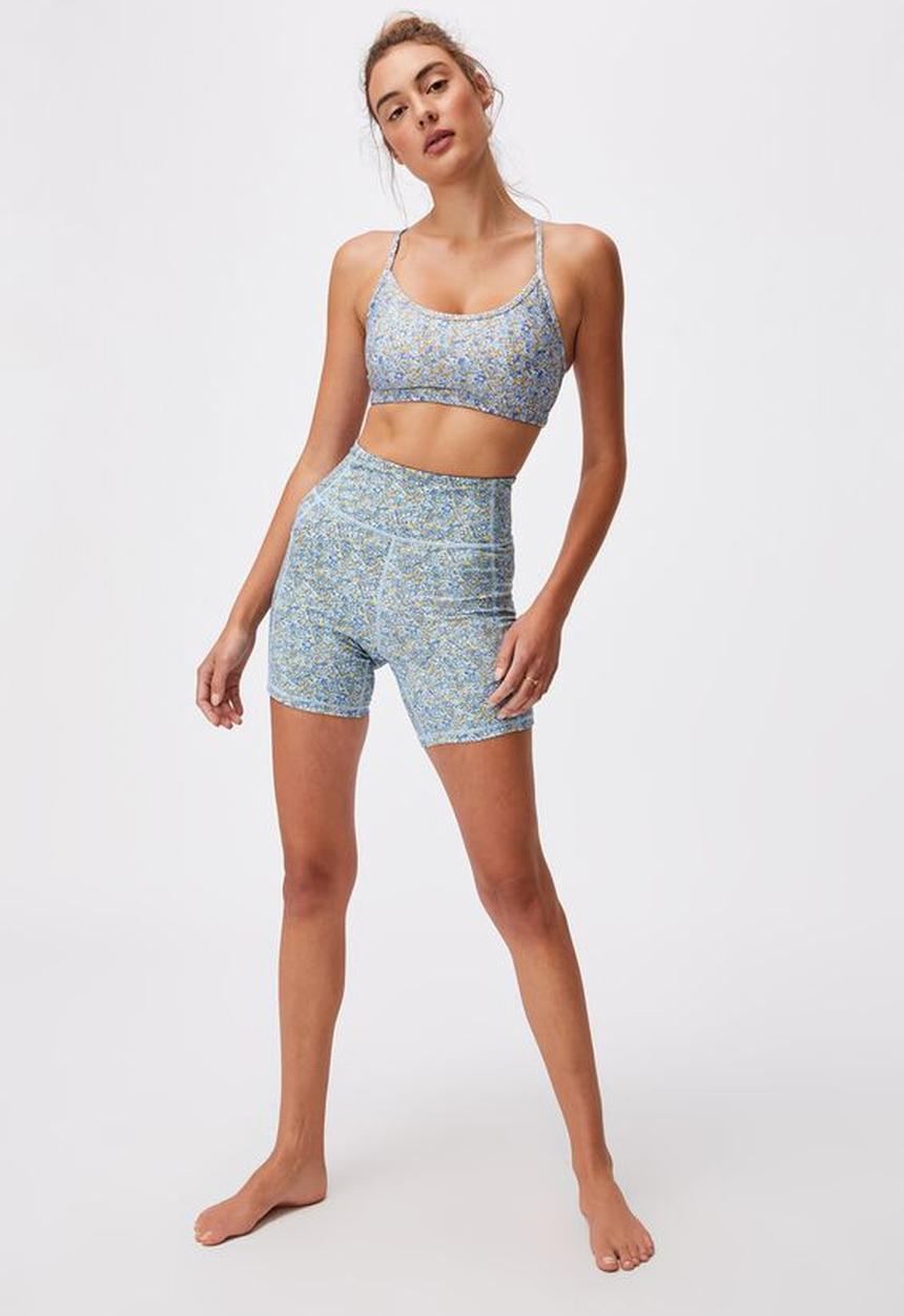 Cotton On - Lifestyle pocket bike short - wild ditsy navy