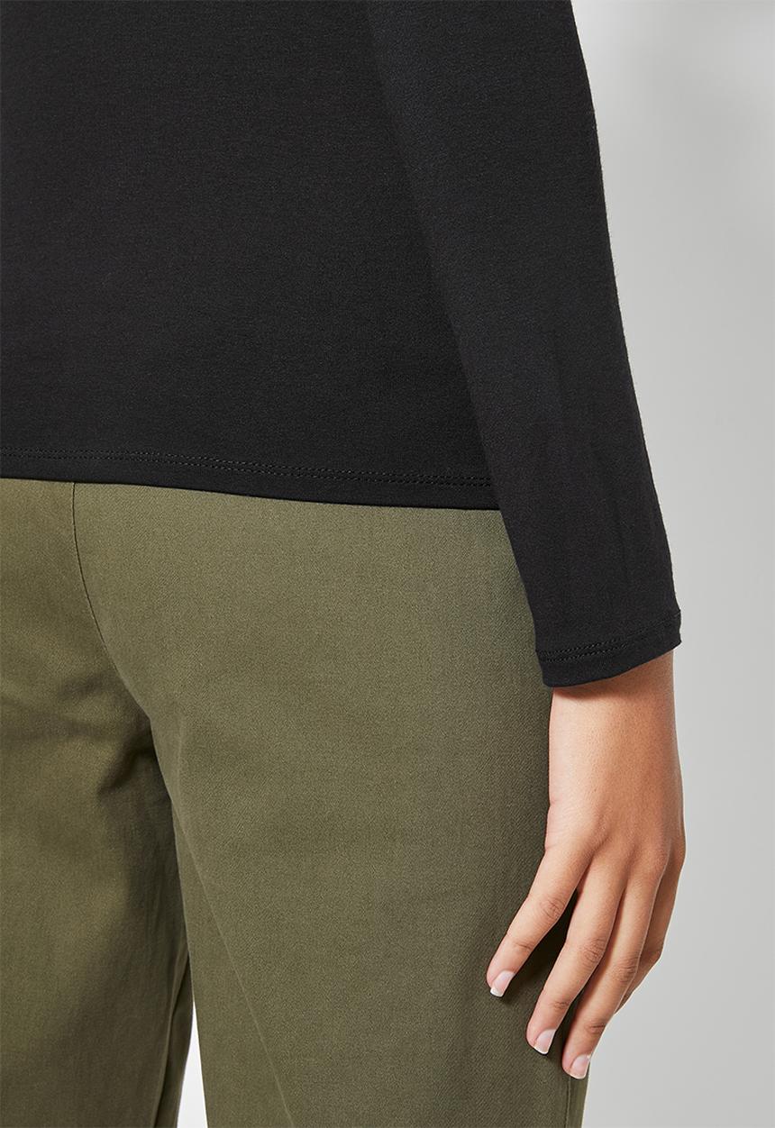 Superbalist - 3 pack viscose funnel neck tee's - black/white/grey mel