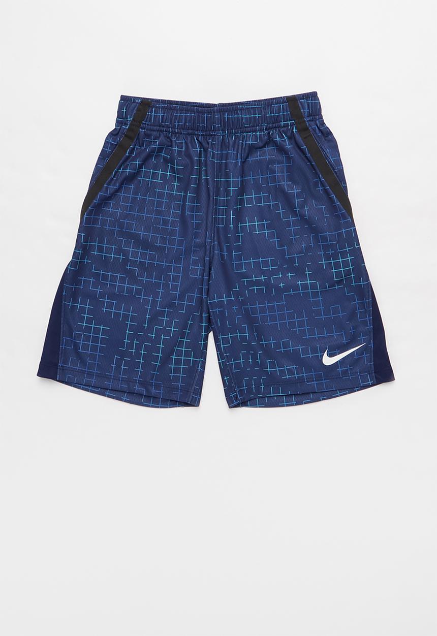 Nike - B  Nike dry short - blue