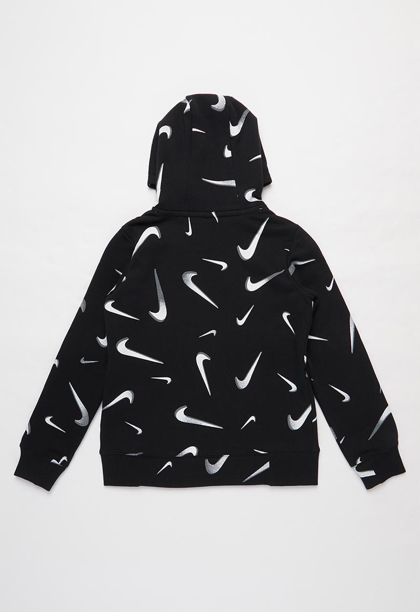 Nike - G nsw aop hoodie  - black