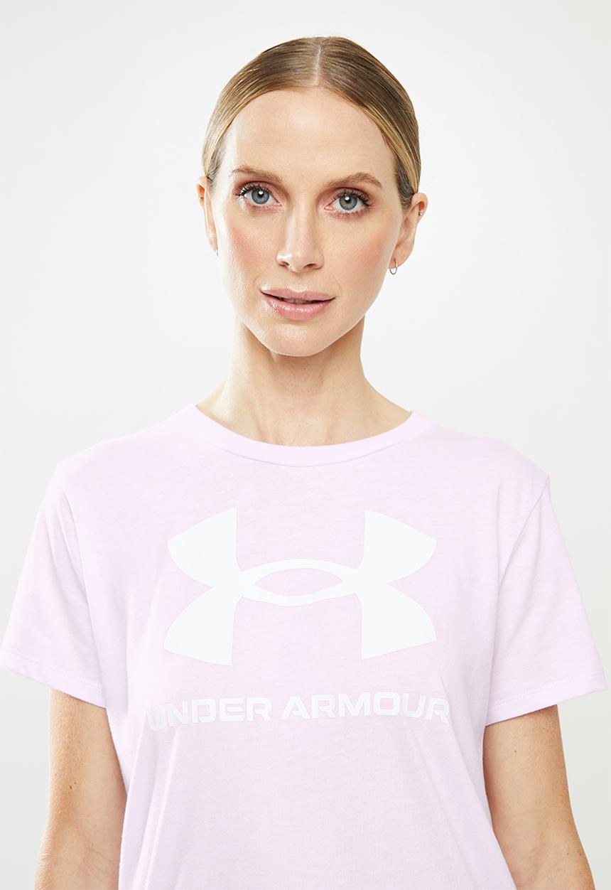 Under Armour - Live sportstyle graphic short sleeve - purple switch