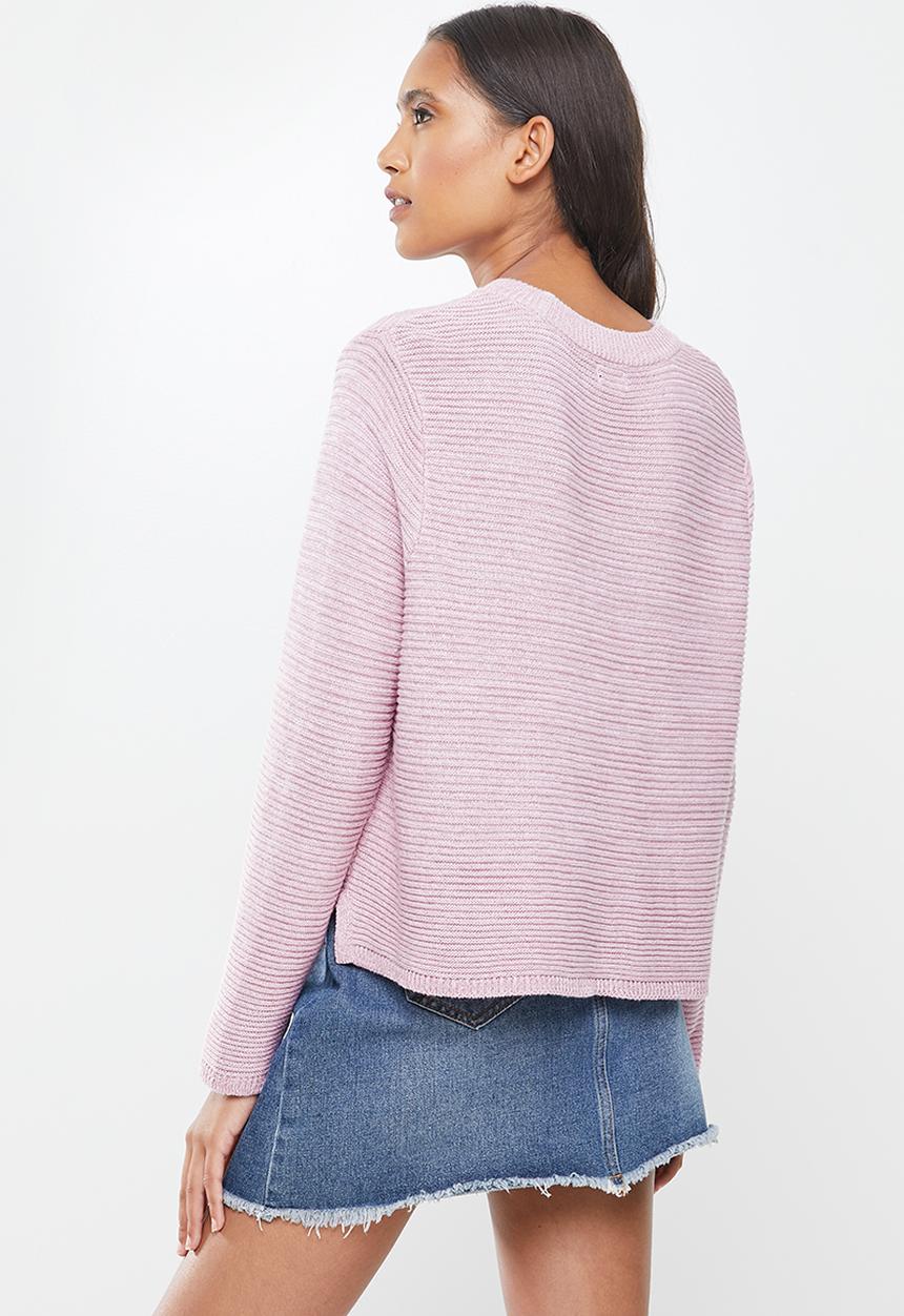 Cotton On - Cotton cropped pullover - purple