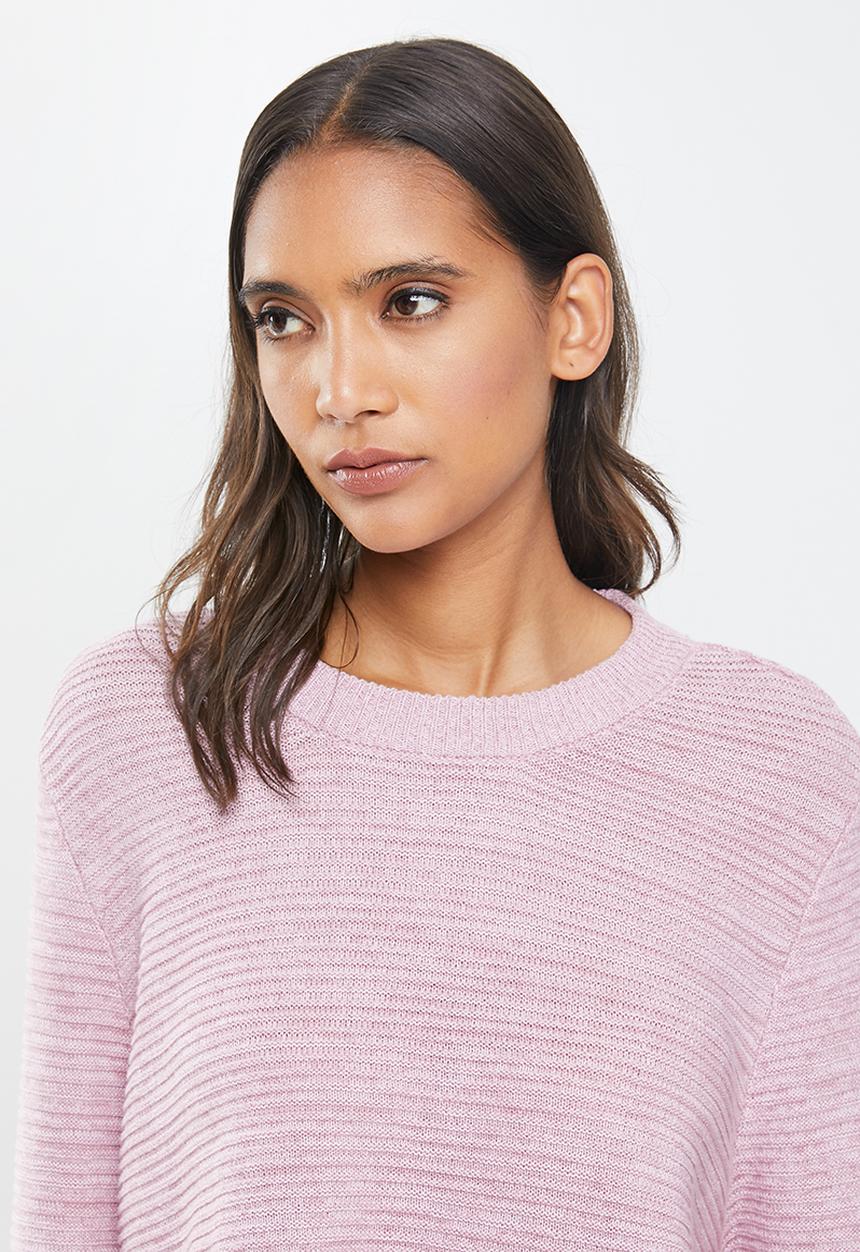 Cotton On - Cotton cropped pullover - purple