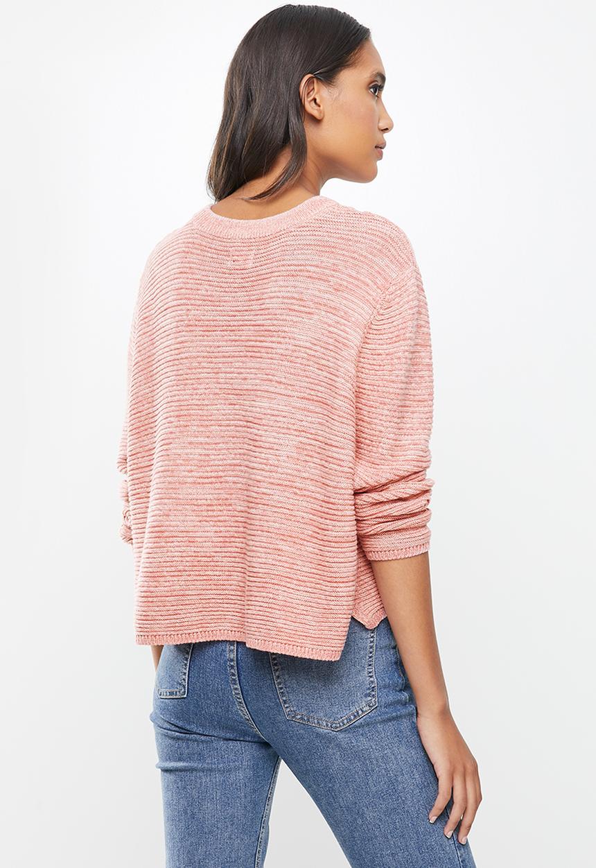 Cotton On - Cotton cropped pullover - pink