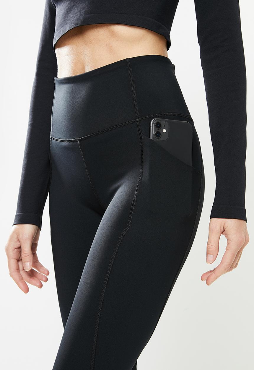 Cotton On - Ultimate booty 7/8 tight - black