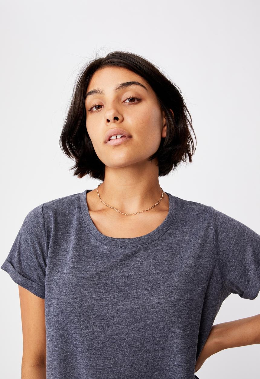 Cotton On - Tina t-shirt dress 2 - navy