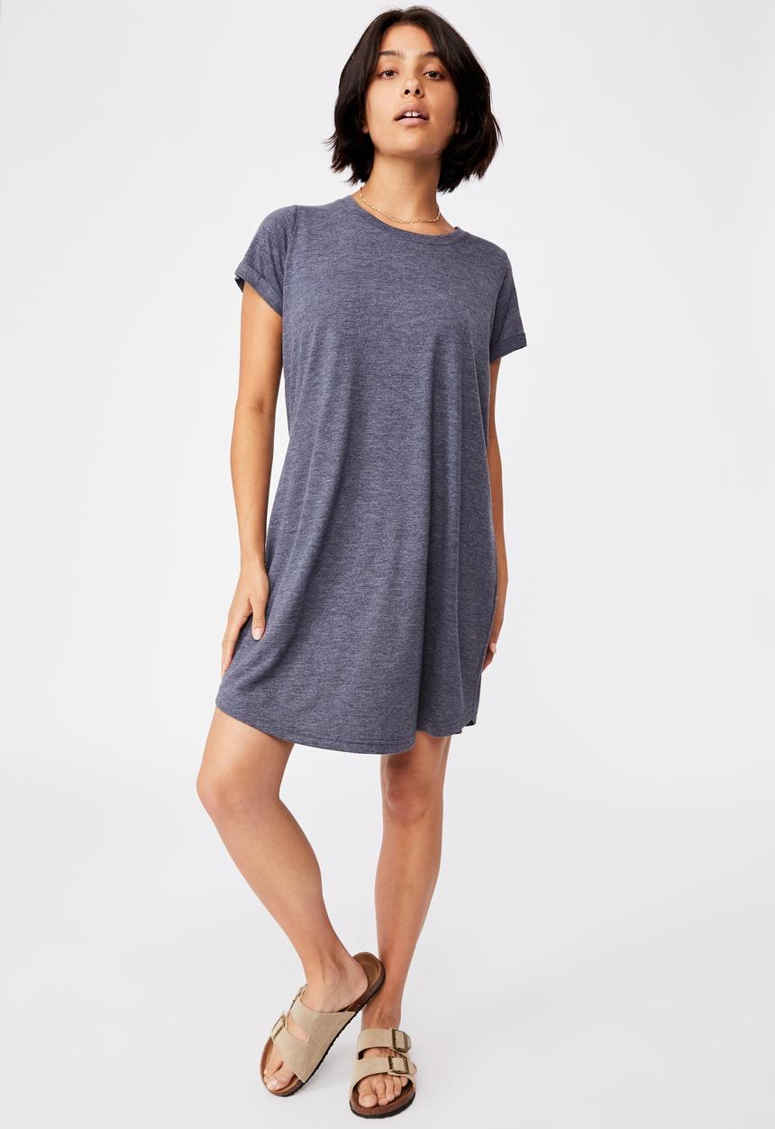Cotton On - Tina t-shirt dress 2 - navy