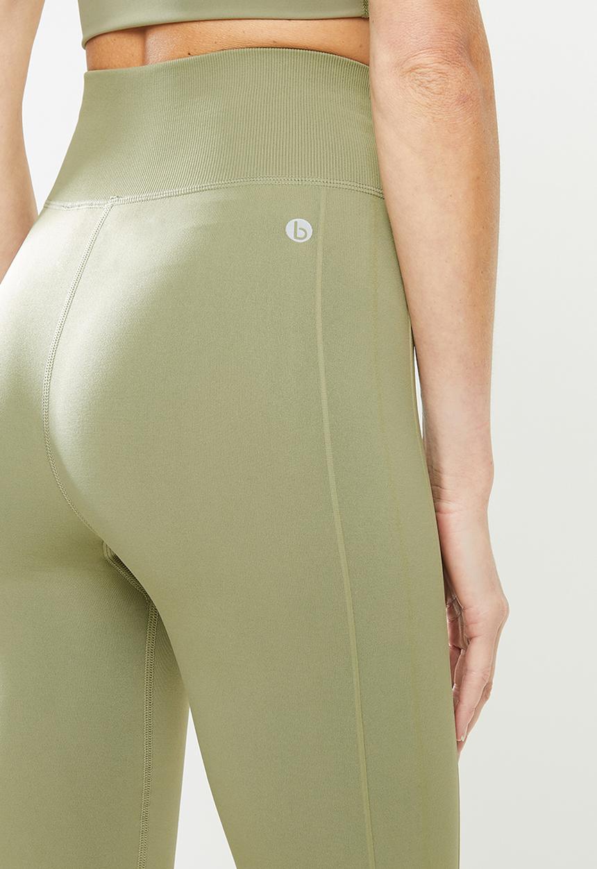 Cotton On - Lifestyle seamless 7/8 yoga tight - olive 