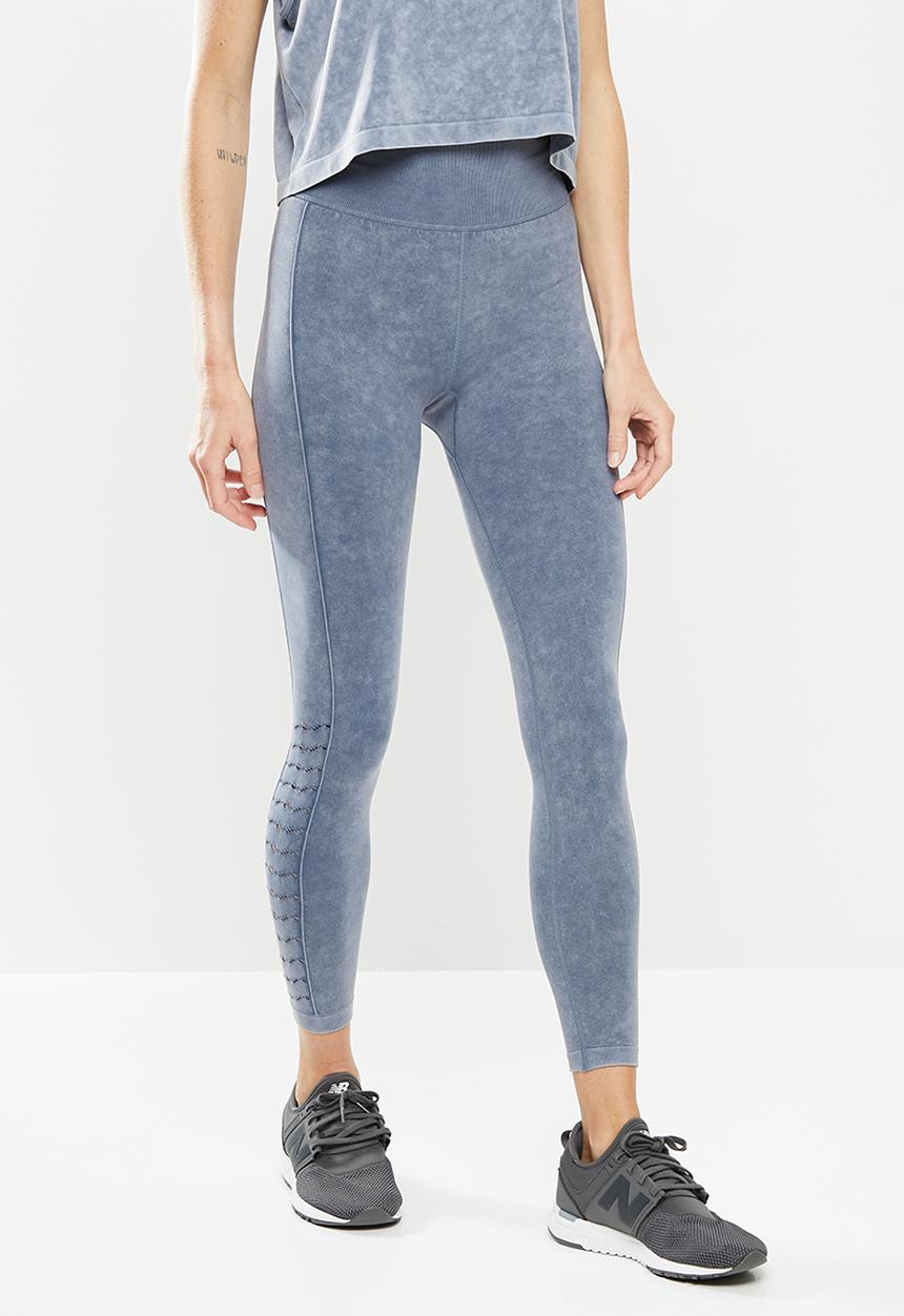 Cotton On - Lifestyle seamless 7/8 yoga tight - blue