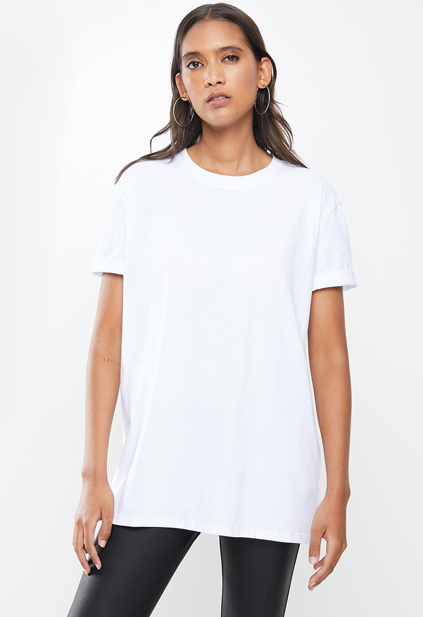 Cotton On - The oversized dad tee - white