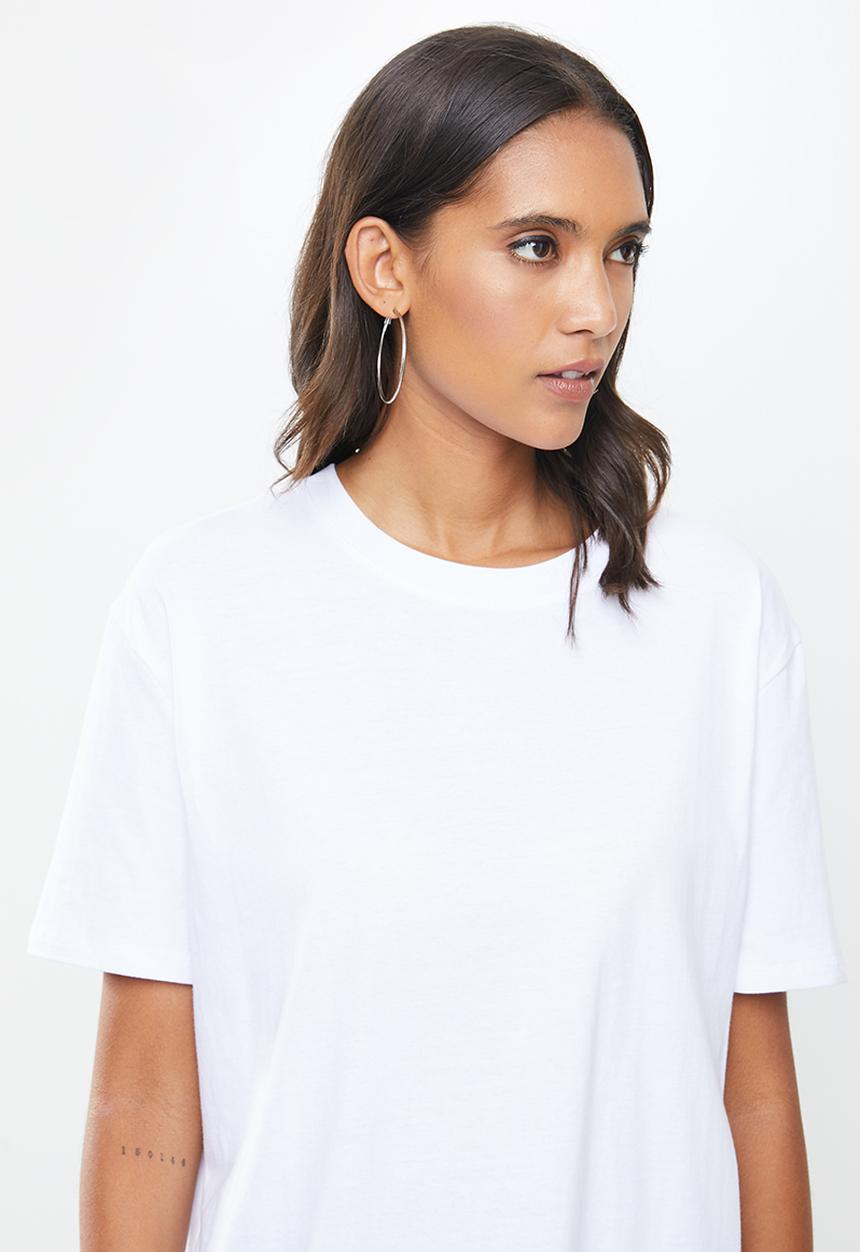 Cotton On - The oversized dad tee - white