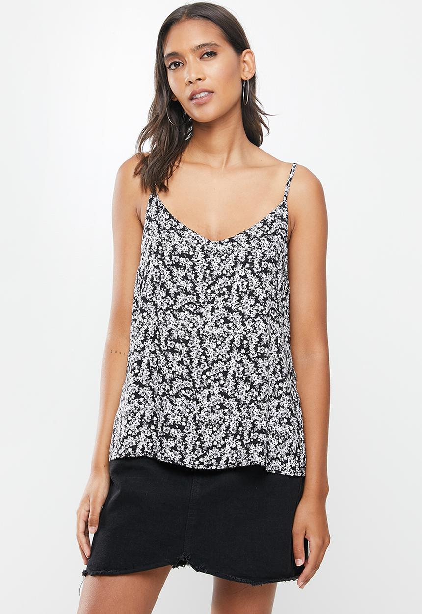 Cotton On - Astrid cami - black & white