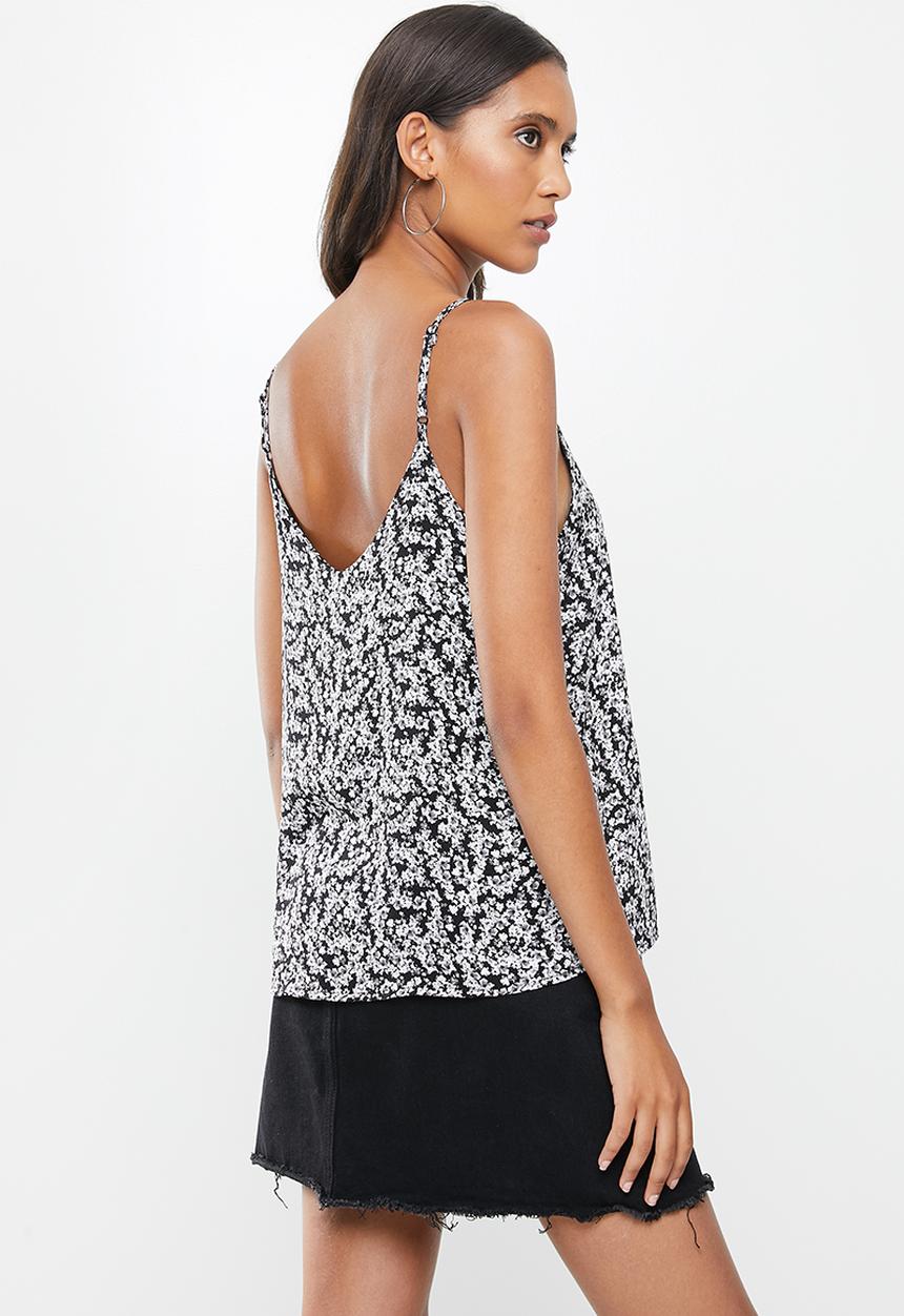 Cotton On - Astrid cami - black & white