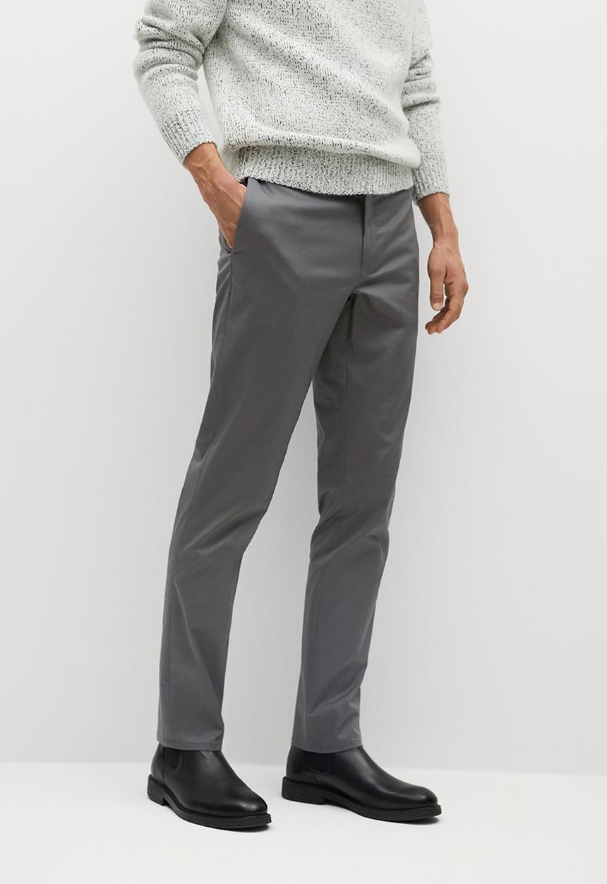 MANGO - Dublin7 trousers - grey