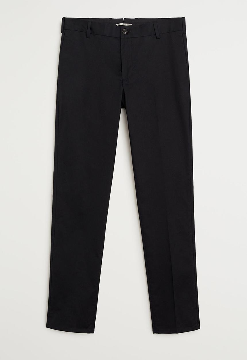 MANGO - Dublin7 trousers - black