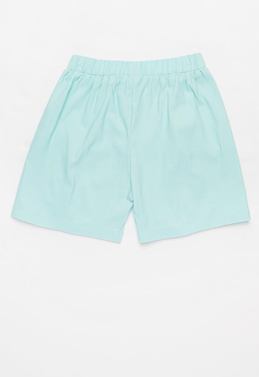 Pop Candy - Girls shorts with belt - blue