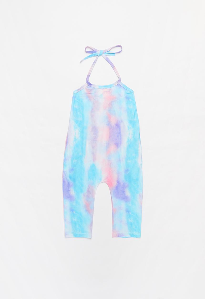 Pop Candy - Girls tie dye jumpsuit - multi