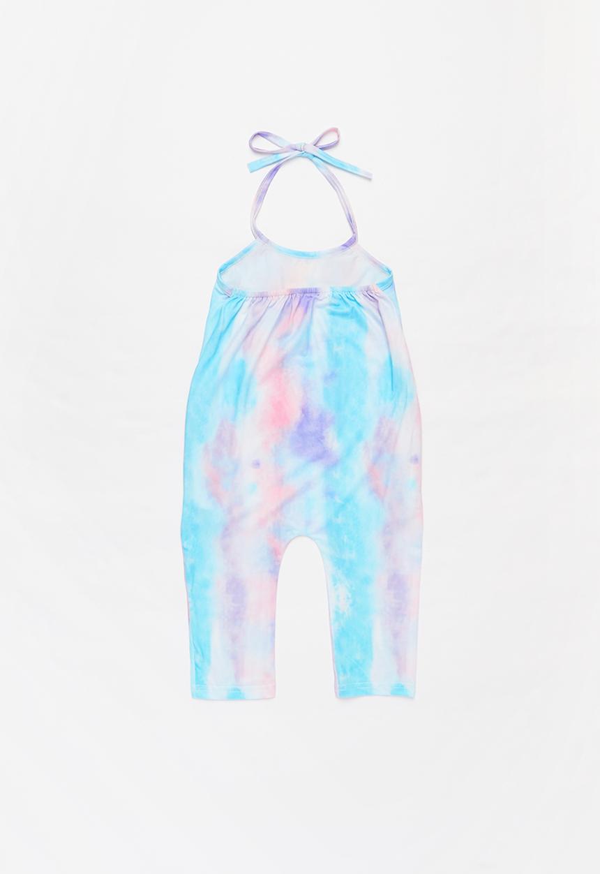 Pop Candy - Girls tie dye jumpsuit - multi