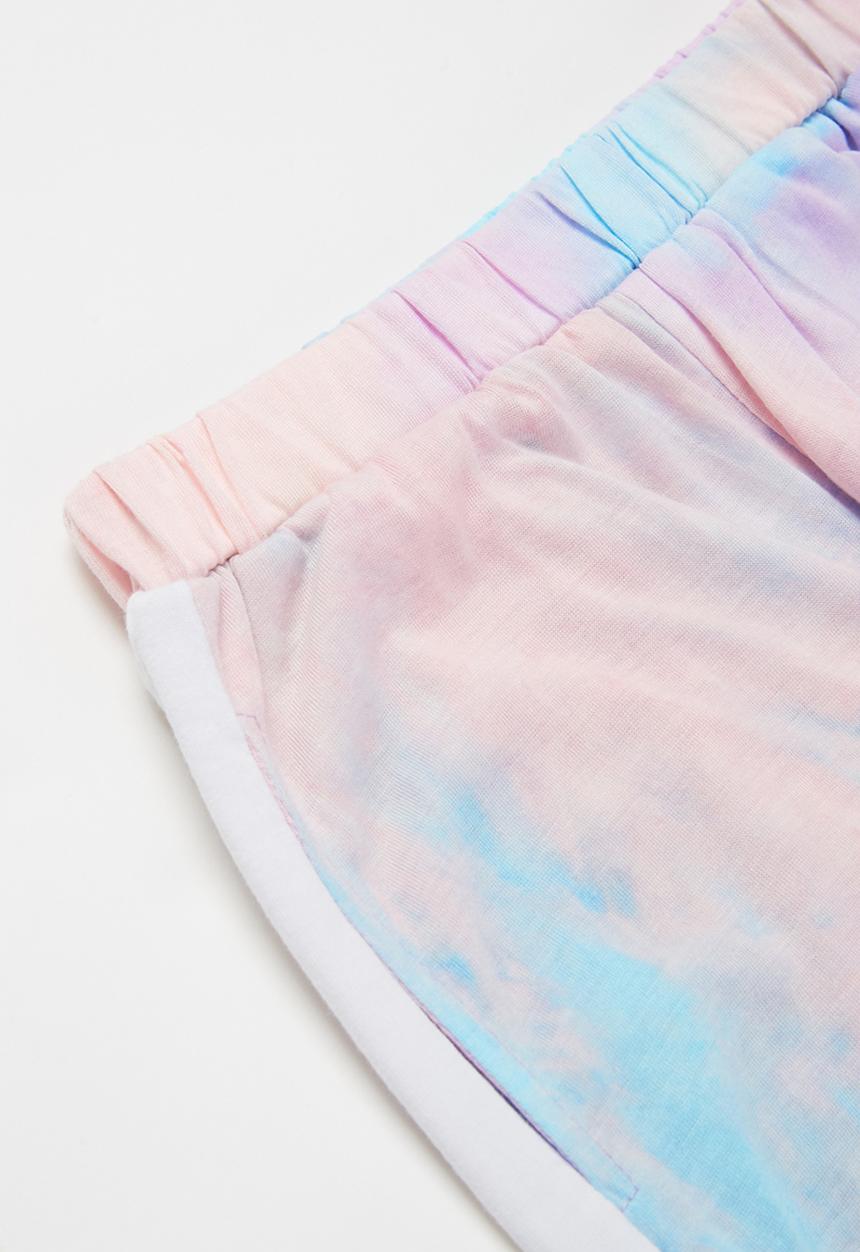 Pop Candy - Girls tie dye tee & pants set - multi