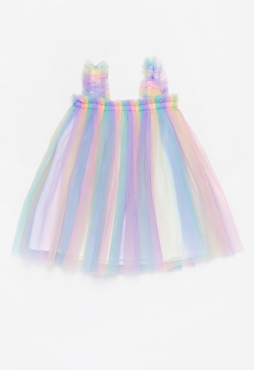 Pop Candy - Girls mesh dress - multi