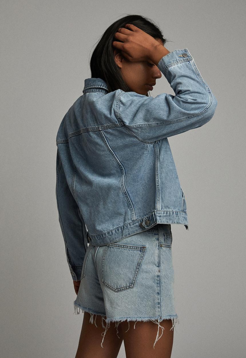 Cotton On - Classic denim jacket - blue