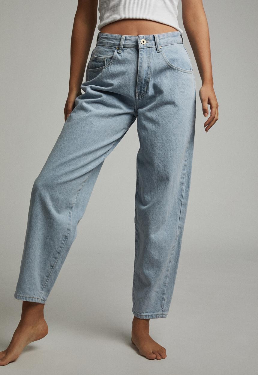 Cotton On - Slouch mom jeans - addis blue