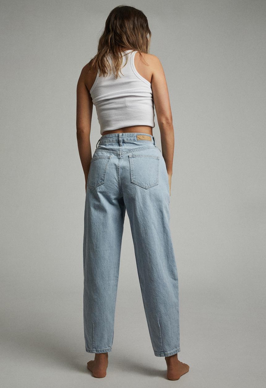 Cotton On - Slouch mom jeans - addis blue