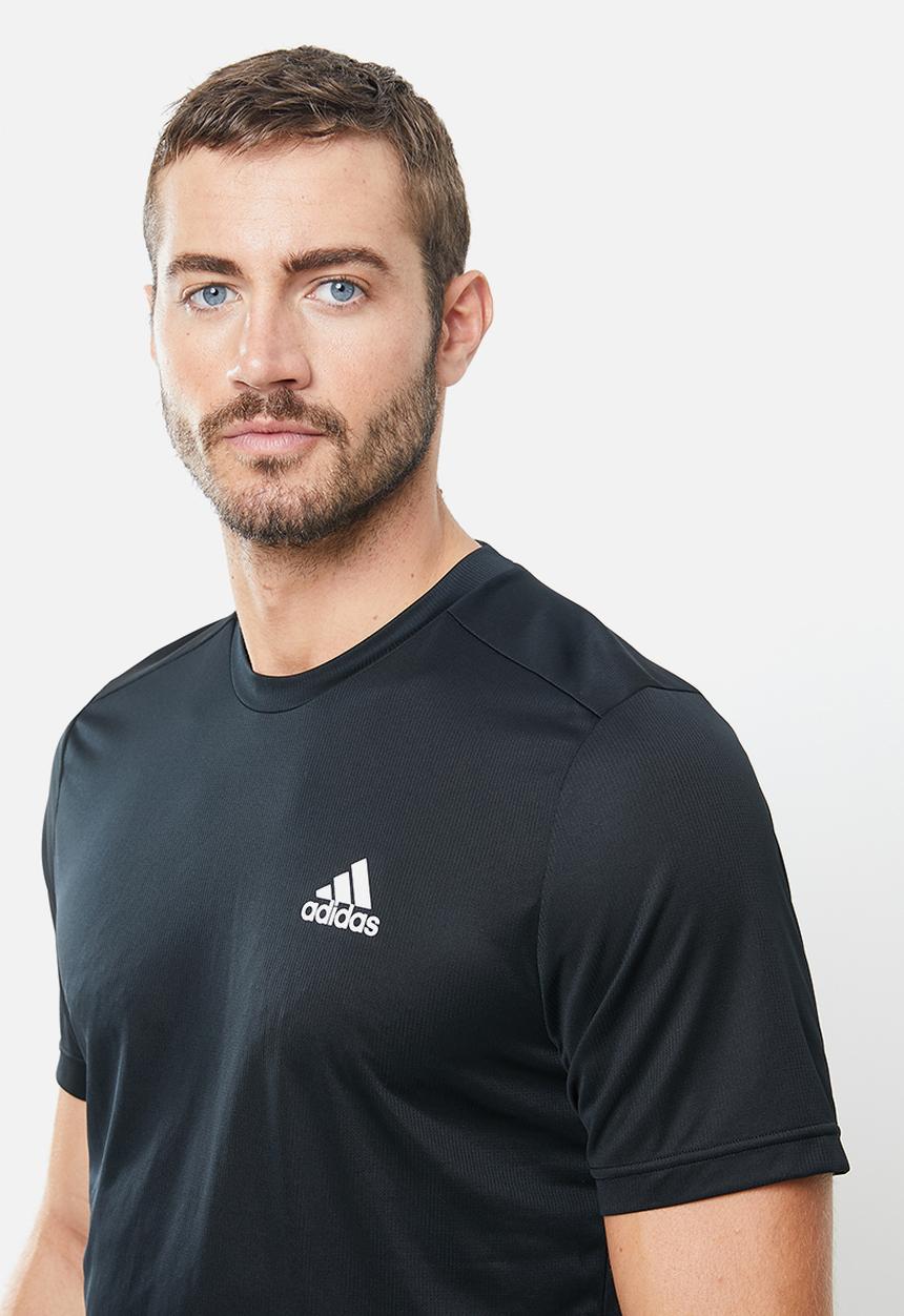 adidas Performance - Pl T-shirt - black & white
