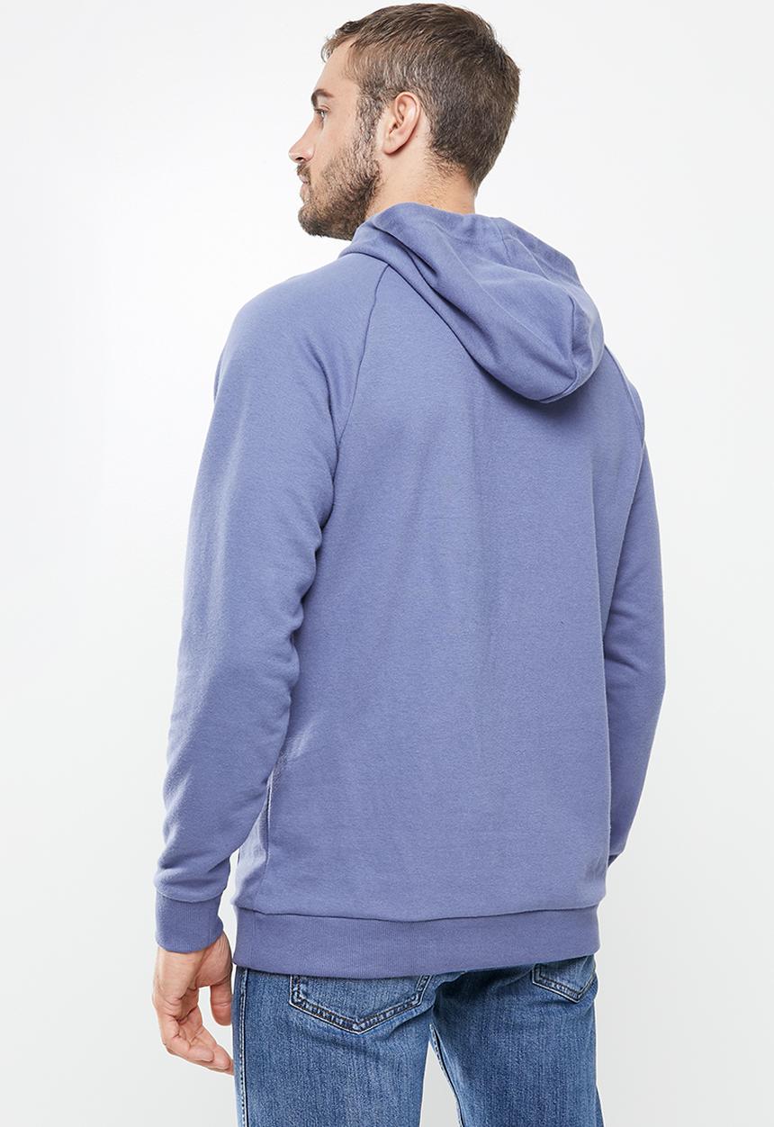 adidas Originals - 3d trefoil hooded sweat - blue