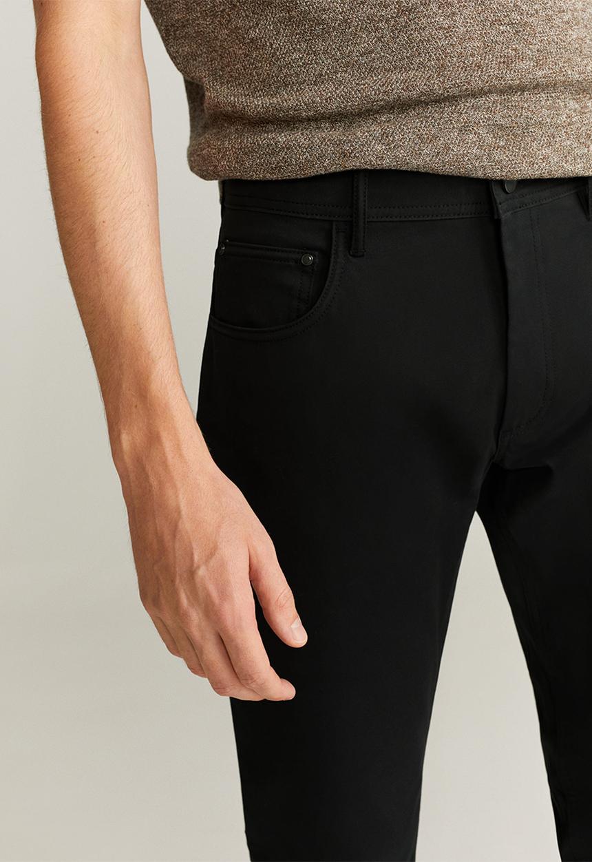 MANGO - Pisa7 trousers - black