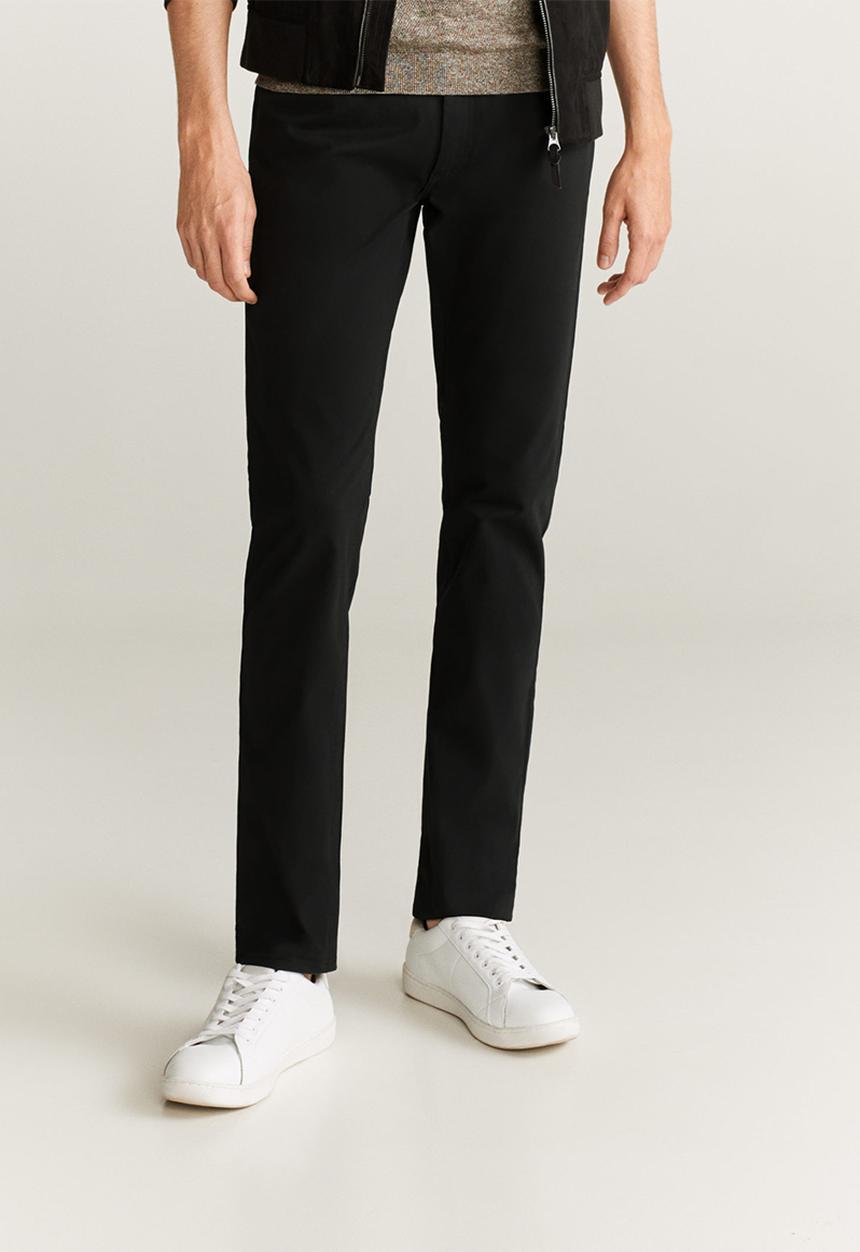MANGO - Pisa7 trousers - black