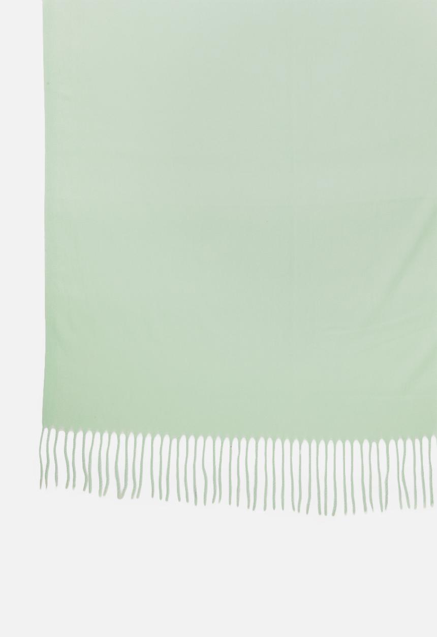 edit - Fringed infinity scarf - mint